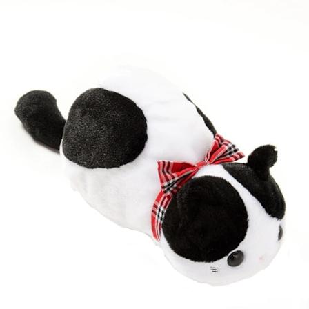 Tegneserie Plys Blyant Fald Kawaii Plys Kawaii Kat Kontor Leverancer Penne Tasker Til Børn Papirburk black white