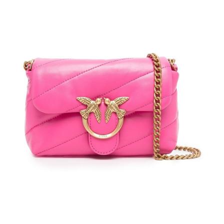Pinko Shoulder Bags Pink, Dame Skuldertasker, Størrelse: ONE Size