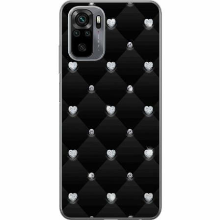 Xiaomi Redmi Note 10s Mjukt Skal - Diamant Hjärta
