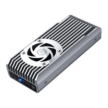 GRAUGEAR externes Gehäuse M.2 NVMe mit Lüfter 20Gbit