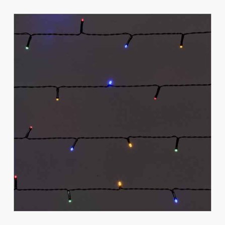 Batteridriven ljusslinga 50 LED multifärg