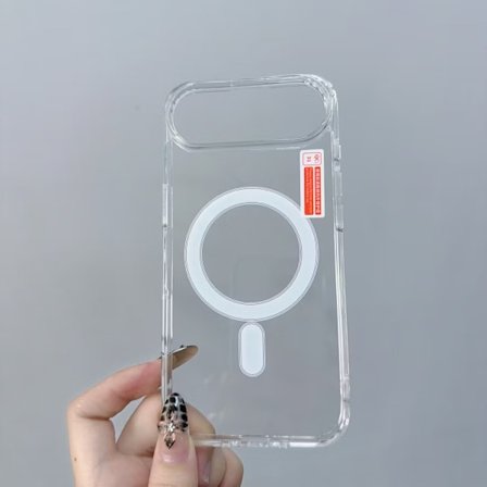 iPhone 17 Air MagSafe Skal, Transparent – Tunt & Stötsäkert Skydd iPhone 17 Air