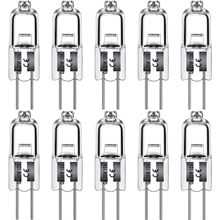 G4-halogeenilamput 20W 12V - Lämmin valkoinen - 10 kpl 20W 10 kpl