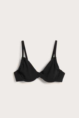 Kappahl | Kaarituellinen bikiniyläosa | Musta