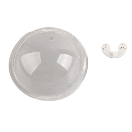 Transparent vægmonteret mini akryl akvarium 15 cm akvarium dekoration