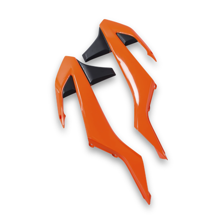 Convogliatori Radiatore Rtech Arancio - KTM 300 EXC SIX DAYS 2017-2017