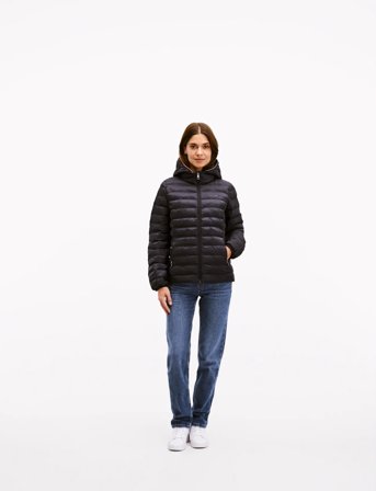 Tommy Hilfiger Lw Padded Global Stripe Jacket - Navy - XXL