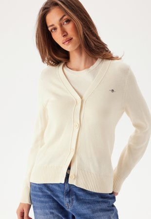 GANT Classic Cotton Cardigan Klær