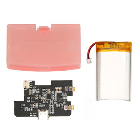 Li-Ion-batteri 1500mAh universell typ C laddningsbart batterimodul för GBA