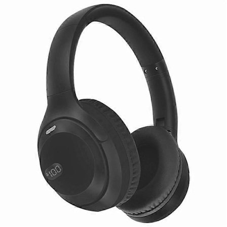 WH-1000XM4 Trådlösa Over-Ear Hörlurar med Batteridisplay Bluetooth Headset Stöd för TF-kort Svart, SD