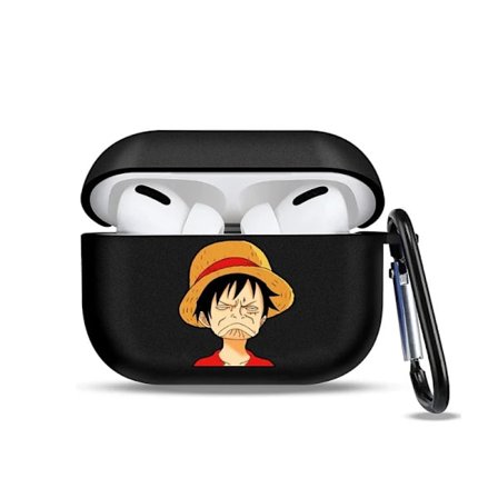 One Piece Luffy Case för AirPods 1 2 3 Pro Zoro Cartoon Print Trådlöst Bluetooth cover för Airpods