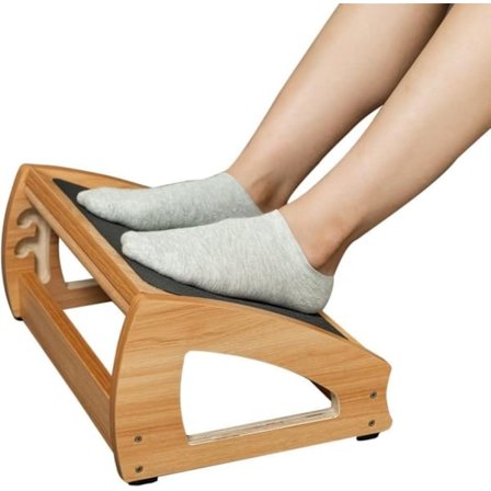 Säädettävä jalkatuki työpöydän alle, ergonominen jalkatuki työpöydän alle 3 korkeusasennolla