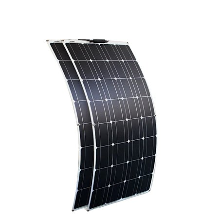 Fleksibelt Solcellepanel 100W, Høj Effektivitet, Letvægtsdesign,200w solcellepanel