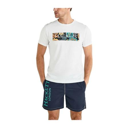 Hackett, T-shirt Wit, Heren, Maat:L
