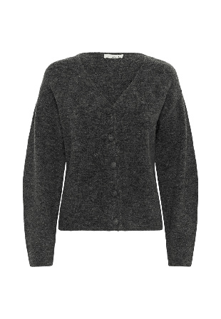 Soaked In Luxury SLHedaya V-Neck Cardigan Tröjor Dam Grå L