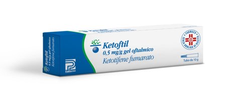 Ketoftil Gel Oftalmico 10g 0,5mg/g