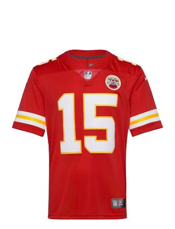 Kansas City Chiefs Nike Limited Team Colour Home Jersey - Player Mahomes 15 T-shirt Rød NIKE Fan Gear