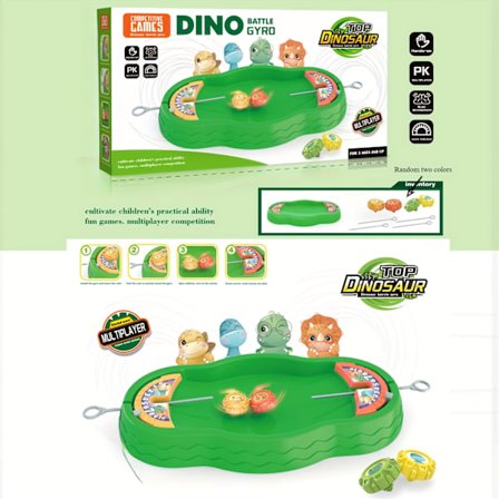 Episk kampsett med gyro for gutter! Tilfeldig farge - Plast snurrebass-utskytningsramper - Flerbruker høyhastighetsytelse til [DB]