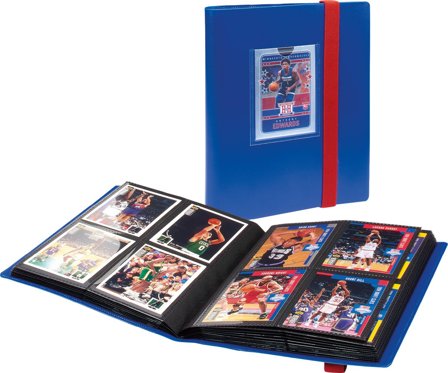 Leuchtturm Samlekortmappe Slim Small - Sport - Blå/Rød