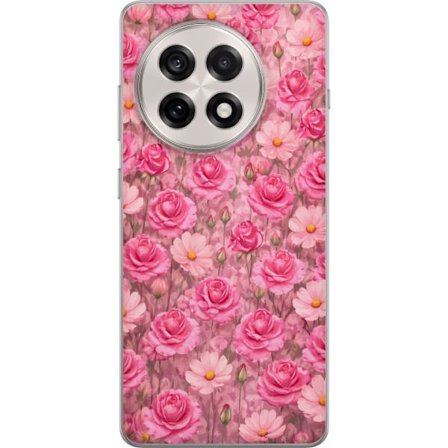 Kompatibel Mobilcover til OnePlus 13R Petal Reverie Blush Rose