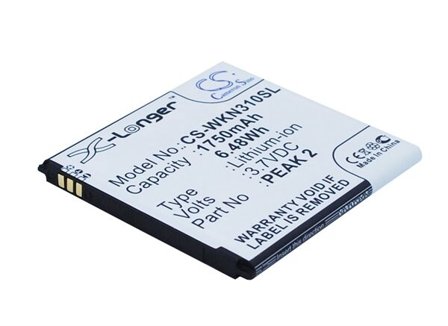 Akku älypuhelin, Matkapuhelin Wiko Cink Peax, Cink Peax 2, N310 varten