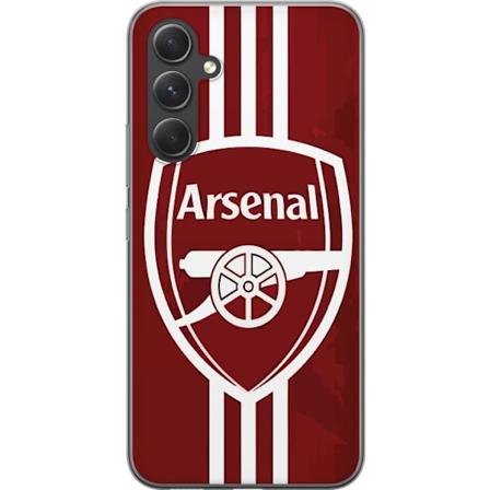 Samsung Galaxy S24 FE Gennemsigtig cover Arsenal