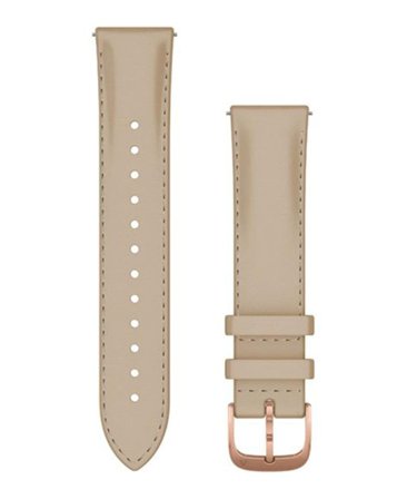 Garmin Quick Release 20 Leather 18K Rose Sand