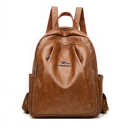 Ryggsäck för kvinnor Högkvalitativ Mjukt Pu Läder Ryggsäck Kvinnor Mochilas Feminina Ryggsäck Skolväskor för Tonårsflickor Sac A Dos~07091