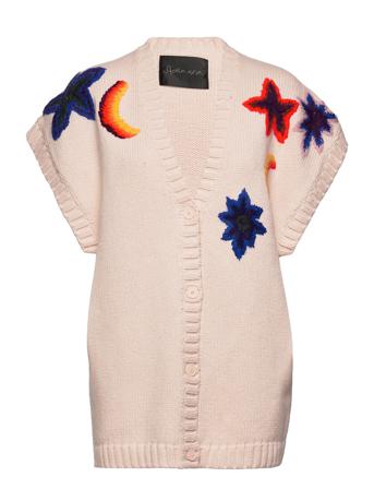 Maily Strikkegenser Cardigan Beige Stella Nova