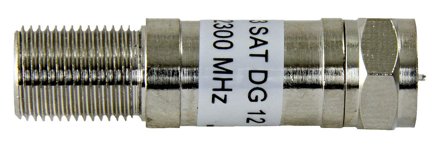 Televes 400553 Dempesett F-hunn-F-hann 12 dB, Antenneutstyr