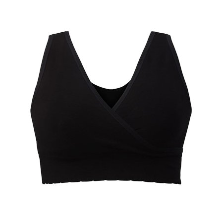 momkind Crossover Bra Sort S/M, Tøj & Bolig, Ammetøj, Amme-bh'er