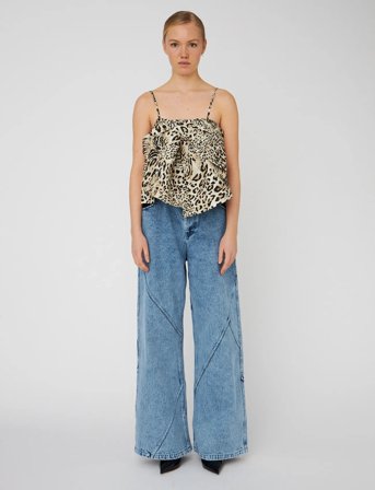 Stella Nova Crispy Bow Top - Beige - 32