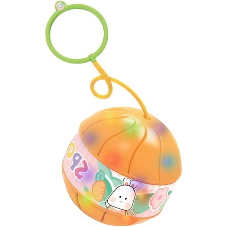 Hoppeball ankel leketøy for barn, ankel hoppeball hoppetau, lys blinkende innendørs utendørs spill leker, fitness ball fargerik ball