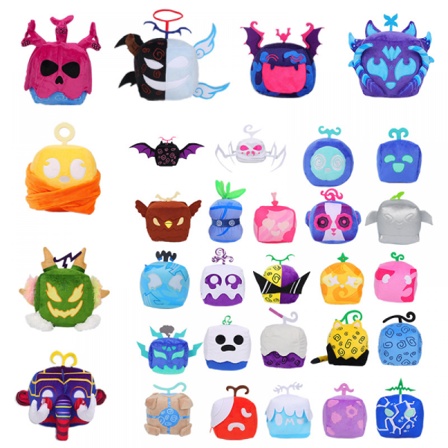 Blox Fruits Plyslegetøj Stoppede Legetøj Videospil Pude til Børn Fødselsdag Julegave 4