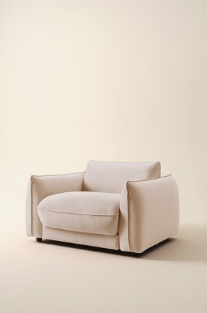 Jotex - Lenestol Lys beige - MOLTON - Kjøp Lenestoler hos Jotex