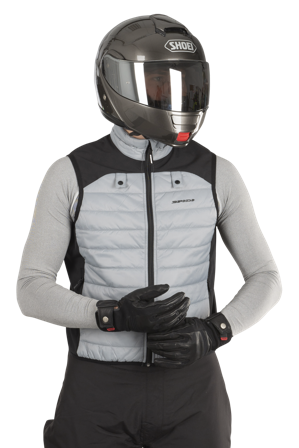 Gilet Termico SPIDI Thermo Vest Nero-Grigio XL