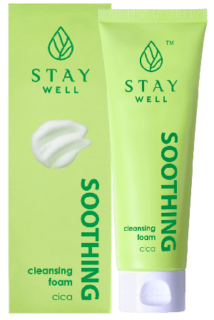 Stay Well Soothing Cleansing Foam Cica & Heartleaf Rengöring Dam ONESIZE