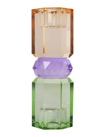 Crystal Candle Holder Home Decoration Candlesticks & Lanterns Candlesticks Green C'est Bon