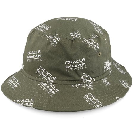 New Era - Motor Grün bucket Hut - Red Bull Racing F1 23 Seasonal All Over Print November Green Bucket @ Hatstore