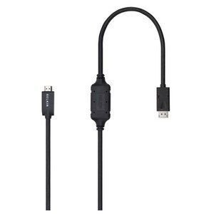 Belkin 6ft DisplayPort to HDMI Cable, M/M, 4k - adapterkabel - DisplayPort / HDMI - 1.8 m