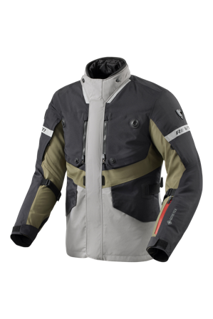 Kurtka Motocyklowa REV'IT! Neptune 3 GTX Czarny/Ciemnozielony M