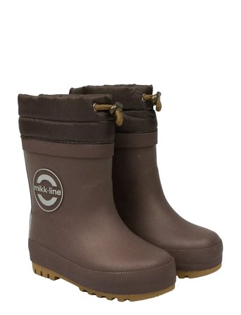 mikk-line Winter Wellies - Glitter - Brown - 30