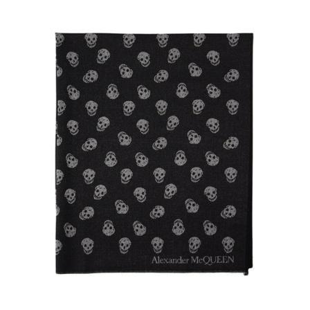 Alexander Mcqueen - Halsdukar - Svart - Herr - Storlek: One Size, Herr, Storlek: ONE SIZE