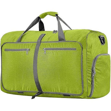 Rejsetaske 40l sammenklappelig taske vandtæt sammenklappelig taske til camping vandreture rejse marineblå