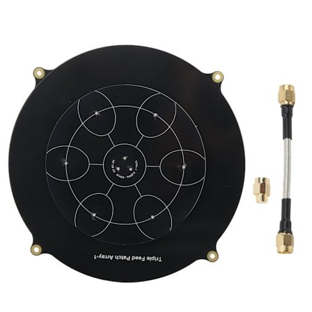 5.8GHz FPV Triple Feed Patch Antenne SMA Retningsbestemt Sirkulært Polarisert Antenne for FPV RC Drone