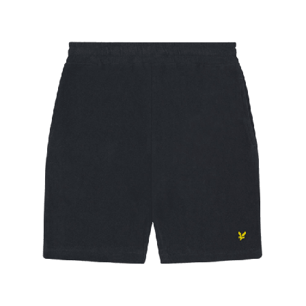 Lyle & Scott Towelling Short Shorts Herr Blå 164/170