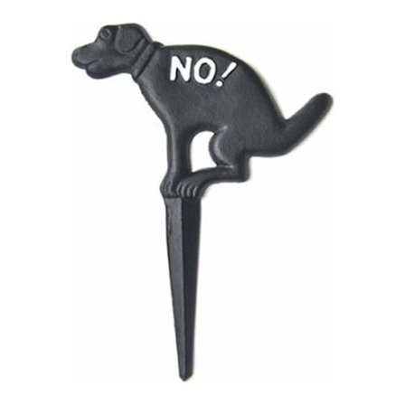 Medaljon Logo Antik Sort Hund Gratis Logo Hund Gratis Blomsterpotte Støbejern (Sort Lille Hvalpe Jord Stik)