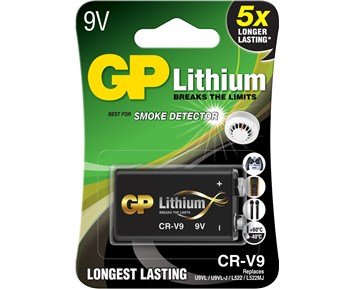 GP-9V Litiumbatteri CRV9SD-2U1-GP litiumbatteri CR-V9 1-pk-Power-Ukategoriserte produkter