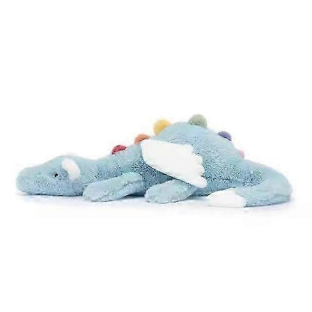 Sky Rainbow Dragon Blue Dukke 50CM Seng Dukke Plyslegetøj Fødselsdagsgave Plyslegetøj (LGL)