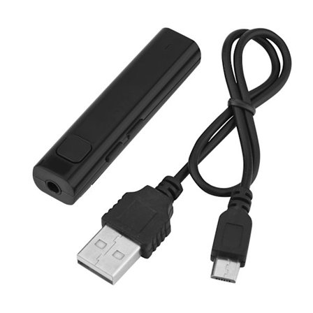 Stereo Headset Multi-Sprog Oversættelse Bluetooth Modtager til Forretning Læring Rejse Sort